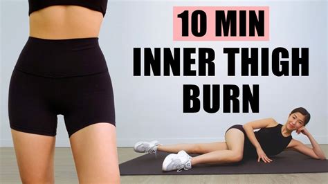 Min Inner Thigh Burn Workout Lose Inner Thigh Fat At Home No