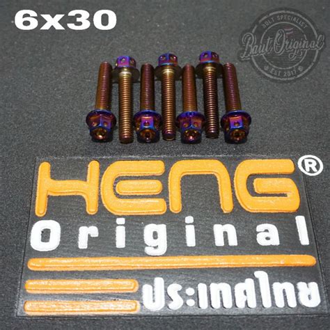 Jual Baut Probolt Blue Flower X Drat Panjang Cm Ori Heng Harga