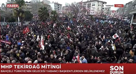 Tülay on Twitter Bu soğukta Devlet Bahçeli nin Tekirdağ Mitingi