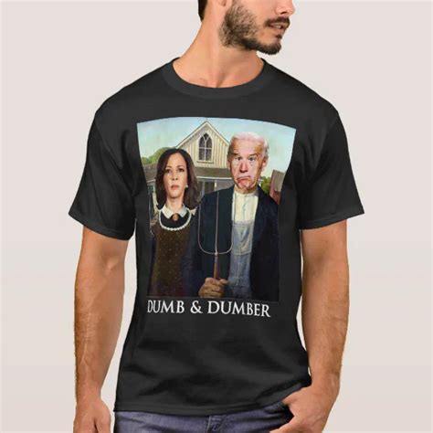 Joe Biden Kamala Harris Dumb And Dumber Funny T Shirt Zazzle