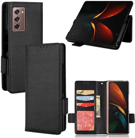 Kompatybilny Z Samsung Galaxy Z Fold Portfel Etui Etui Na Telefon