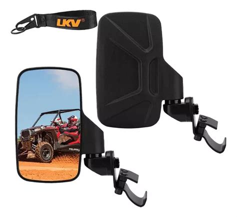 Espejos Retrovisores Laterales Utv Para Polaris Ranger Rzr Env O Gratis