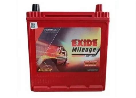 Capacity 45 Ah Exide ML45D21LBH Car Battery At Rs 3250 In Indore ID