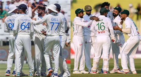 India Vs Bangladesh Head To Head Records Ahead Of Two Match Test Series