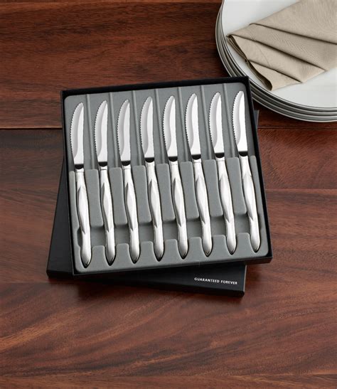 8 Pc Stainless Table Knife Set T Boxed Sets By Cutco