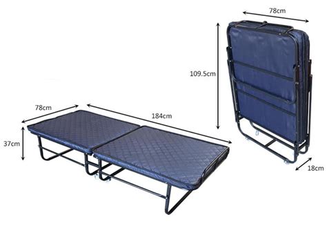 Folding Single Bed w Mattress • GrabOne NZ