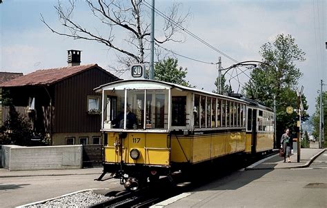 Zahnradbahn Stuttgart Ein Aus Vorstellwagen Und Tw Bestehendes