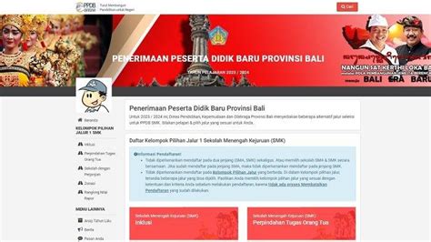 Pendaftaran SMK PPDB Bali 2023 Dibuka Hari Ini Simak Ketentuan Dan