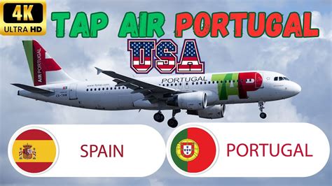 4KTAP Air Portugal Barcelona To Lisbon Washington D C Airbus