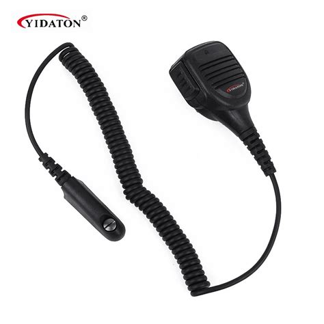 Shoulder Remote Speaker Handheld Mic Microphone For Motorola Radio