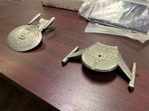 (2) Star Trek Ship Models - JJ Merchant