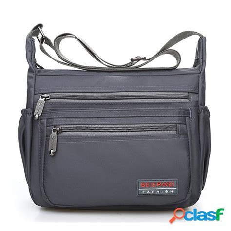 Bolsa Transversal Impermeavel Leve Esportiva Feminina Posot Class