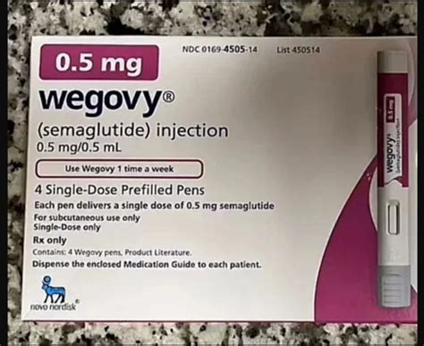 Wegovy Semaglutide Prefilled Mg Pens Of Mg Ml Canada Hot Sex