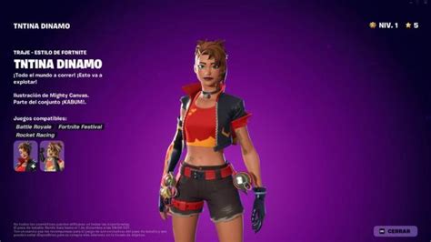 Fortnite Remix así se consigue la skin gratis de TNTina Dinamo