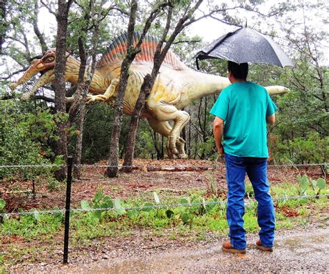 Take a tour of Dinosaur Park Texas and take your picture with a life ...