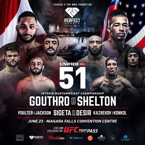 Unified 51 Ready For Action On June 23 Fightbook Mma