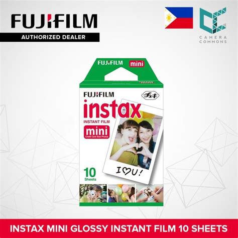 Fujifilm Instax Mini Glossy Plain Instant Film Sheets Lazada Ph