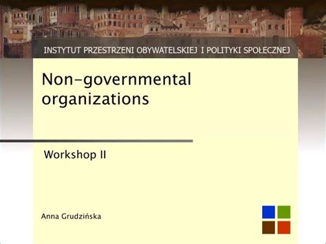 PPT Non Governmental Organizations PowerPoint Presentation Free