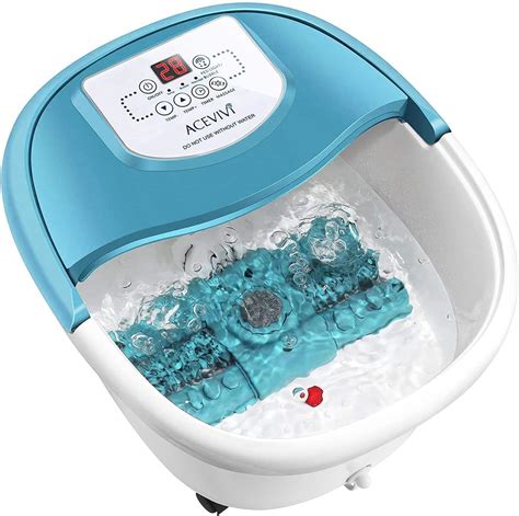 Acevivi Foot Spa Bath Massager With Heat Bubble Philippines Ubuy