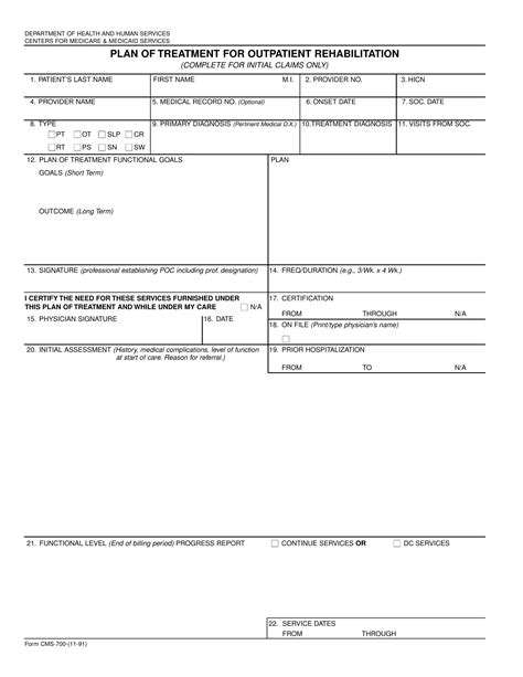 Cms 700 Form ≡ Fill Out Printable Pdf Forms Online