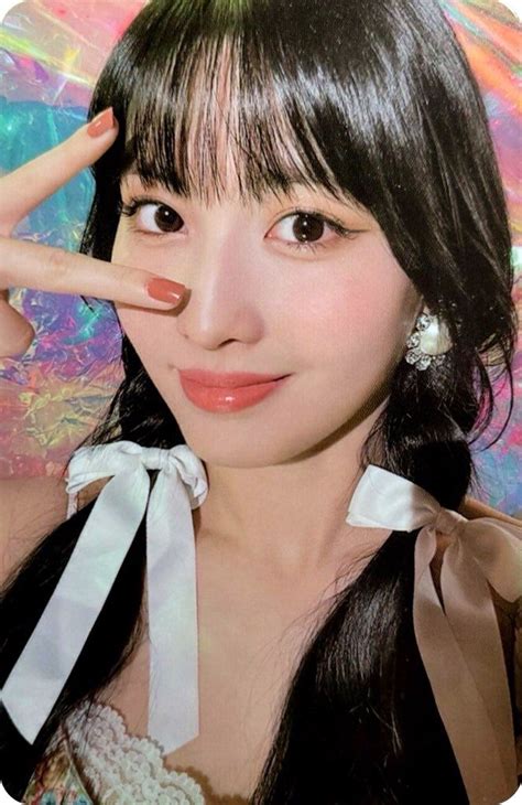 On Twitter Photocard Printable Photo Card Momo