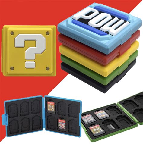 3D Кейсы для картриджей для Nintendo Switch Украина