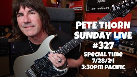 Pete Thorn Sunday Live Youtube