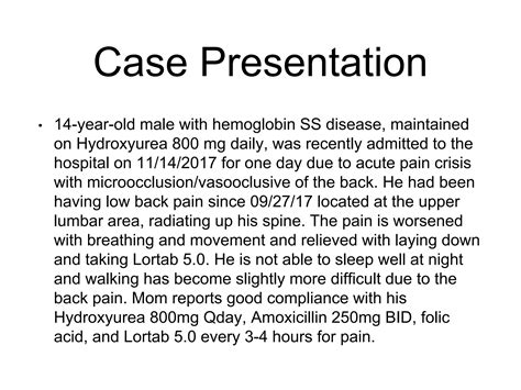 Discitis And Osteomyelitis In Sickle Cell Disease PPT