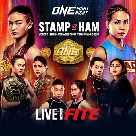 One Fight Night 14 Stamp Vs Ham Official Replay Trillertv Powered By Fite