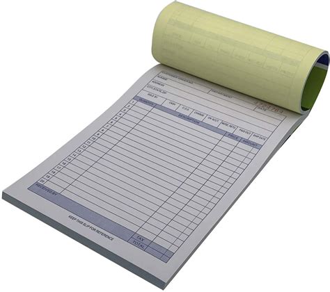 Pack Large Sales Order Book Receipt Invoice Duplicate Carbonless