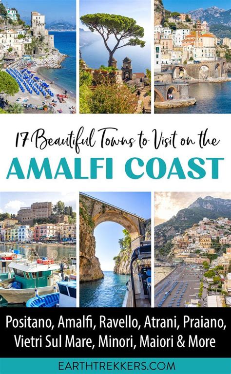 Beautiful Towns On The Amalfi Coast Map Photos Amalfi Coast