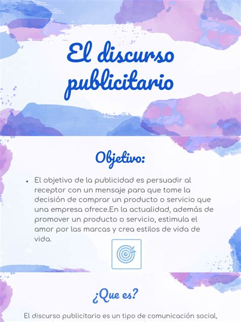 Discurso Publicitario Pdf Publicidad Comunicación