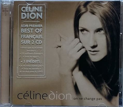 Jual CD Celine Dion On Ne Change Pas 2 Disk Di Lapak Alentafams