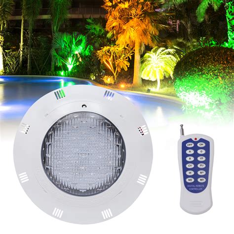 Aiqidi 12V Swimming Pool Light Underwater Lights RGB LED Colors Changes ...