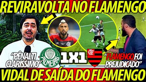 PLANTÃO URGENTE VIDAL de SAÍDA do FLAMENGO REVIRAVOLTA no FLAMENGO