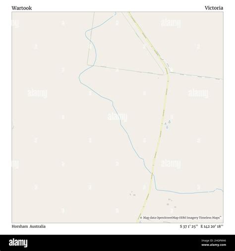 Horsham Map Hi Res Stock Photography And Images Alamy