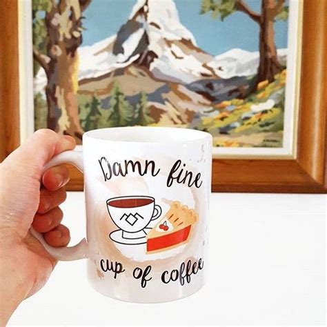 Damn Fine Coffee Twin Peaks Mug | Etsy