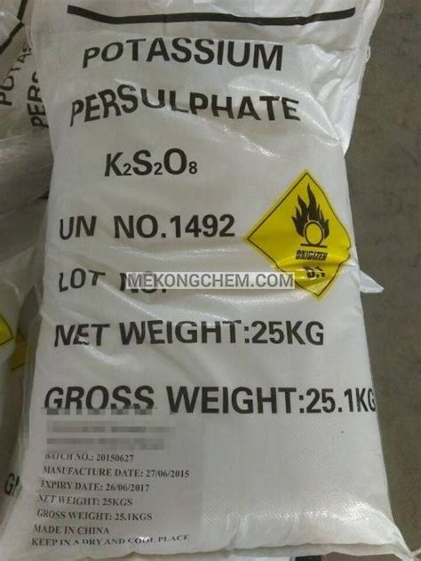 🌷 Potassium Peroxodisulphate Potassium Persulphate 7727 2022 10 03