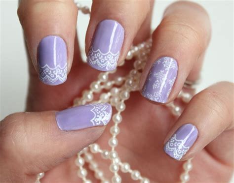 60 Lace Nail Art Designs & Tutorials For You To Get The Fashionable ...