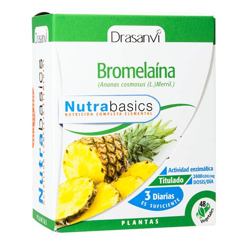 Bromelaina Capsulas Nutrabasicos Drasanvi Francia