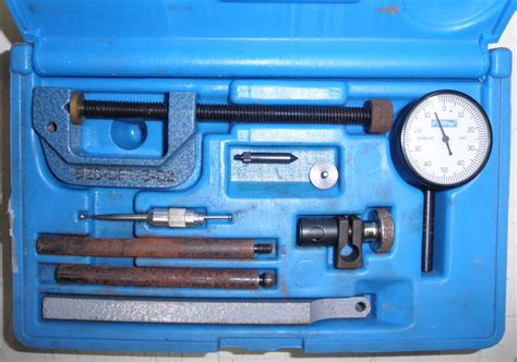 5210 00 377 6525 Fowler High Precision Dial Indicator Set Mil I 18422