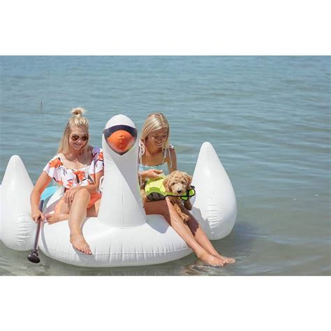 Swimline 90621 Giant Swan Ride On