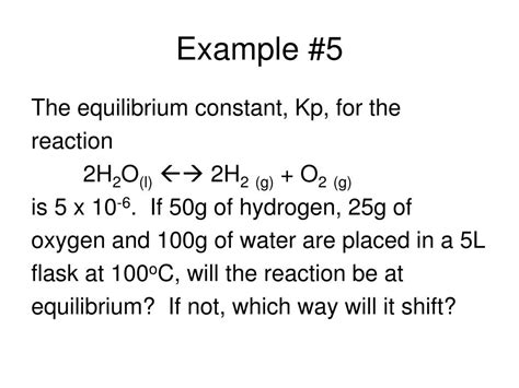 Ppt Equilibrium Constants Powerpoint Presentation Free Download Id3722396