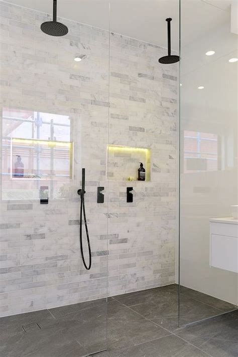 30 Double Shower Ideas For Bathroom Make A Fresh And Relaxing