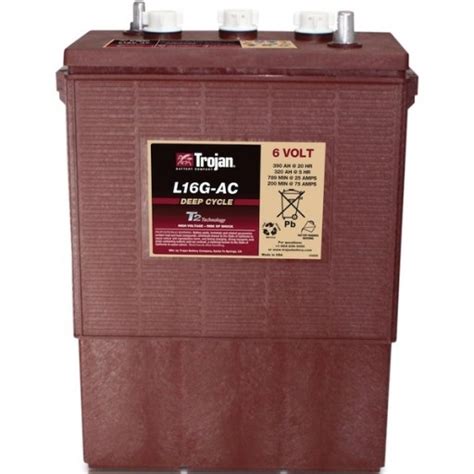 Trojan L P Ac Deep Cycle Battery Volt Abs Alaskan