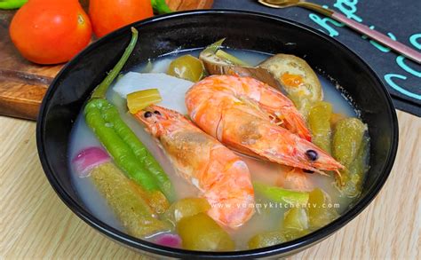 Sinigang na Hipon sa Kamias - Yummy Kitchen