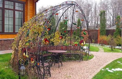 Металлическая беседка для дачи 33 фото, плюсы беседки из металла