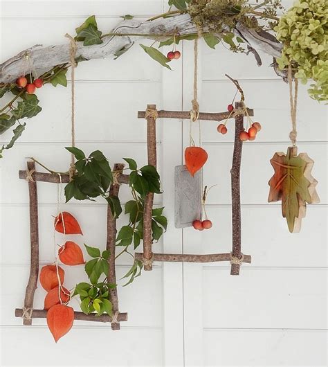 Diy Herbstlicher Wandschmuck Selber Machen 2k Min Basteln Herbst