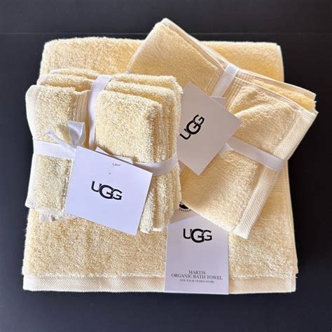 Ugg Bath Ugg Towels Set 8 Pc Set New Color Butter Poshmark