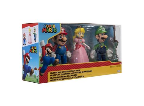 Ripley Super Mario Multipack Reino Champi On Mario Peach Y Luigi